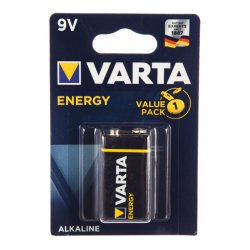 Varta ENERGY 9 V industrial rechargeable battery Alkaline