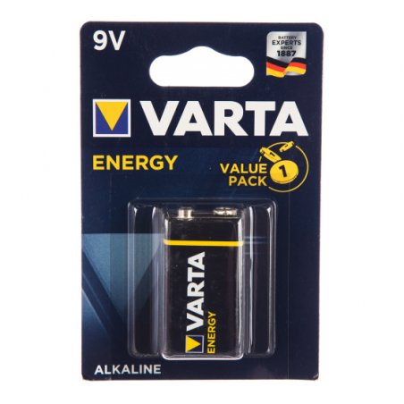 Varta ENERGY 9 V industrial rechargeable battery Alkaline
