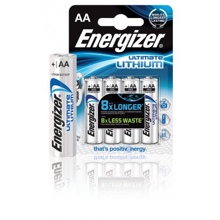 ENERGIZER ULTIMATE LITHIUM AA L91 LR6 1,5V *4