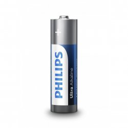 PHILIPS - ULTRA ALKALINE BATTERY AA LR6 4 UNIT
