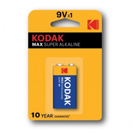 Kodak 9V Batterie à usage unique Alcaline