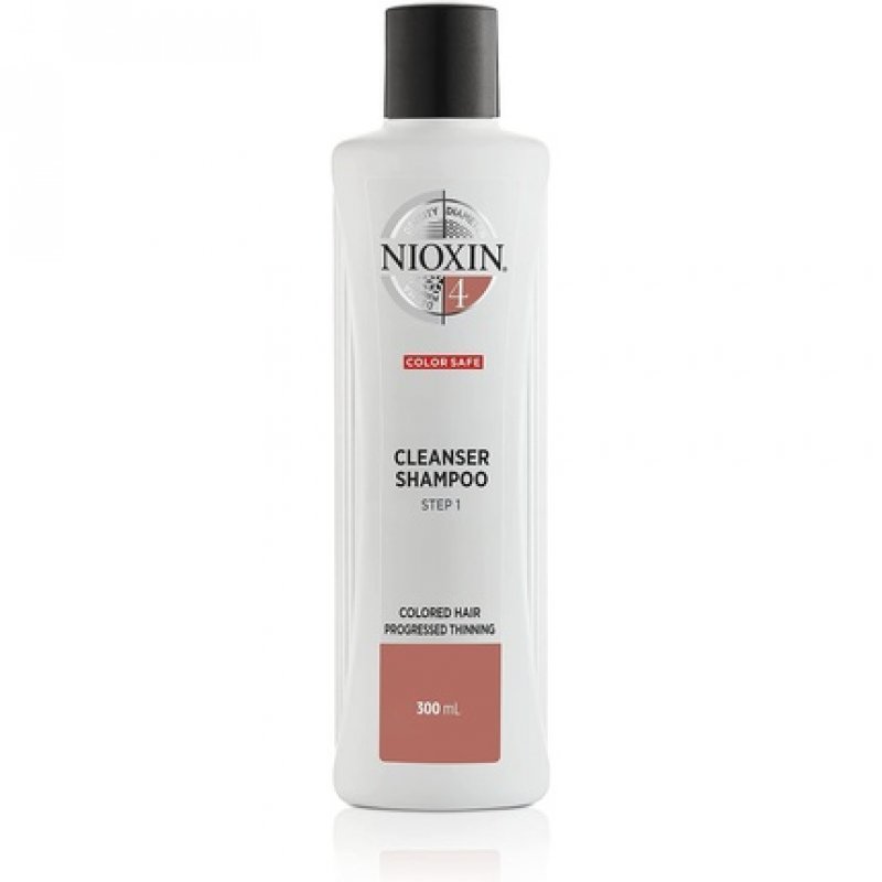 Nioxin 3-Part System 4 Colored Hair with Progressed Thinning Hair Treatment Scalp Therapy Hair Thickening Treatment
