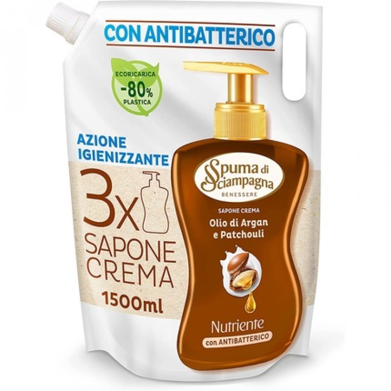 Refill for Liquid Soap with Argan and Patchouli 1.5 Liters