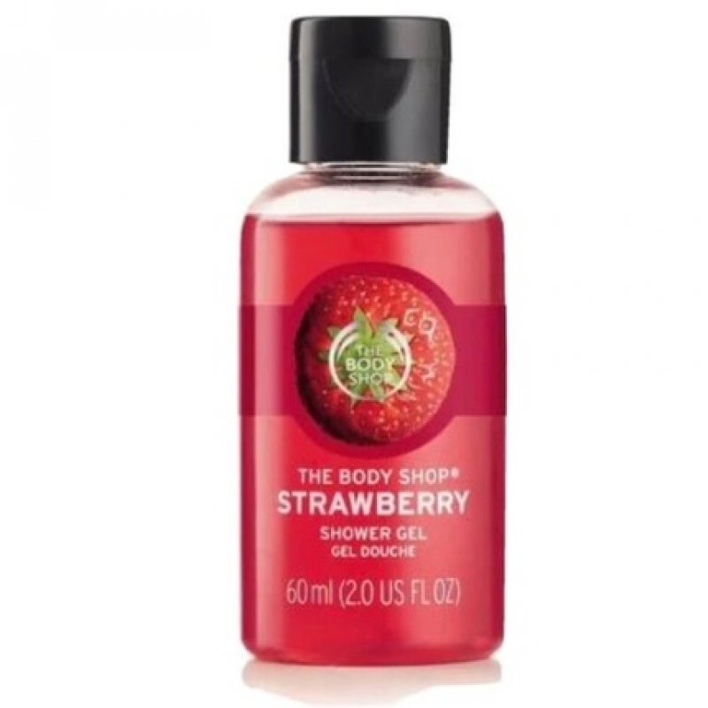 The Body Shop Strawberry Shower Gel Travel Size 60ml