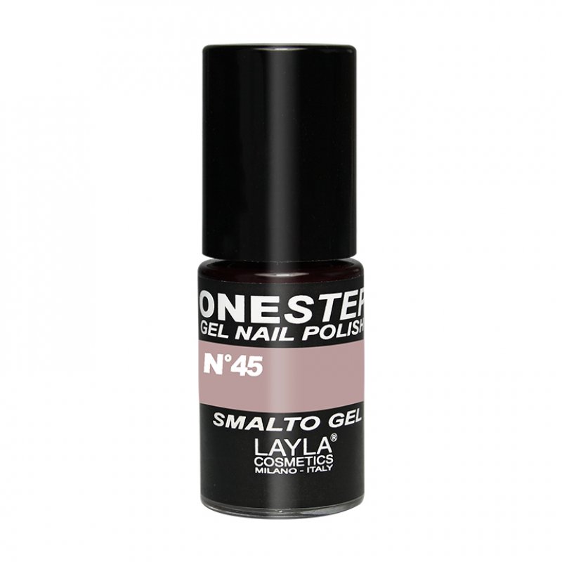 Layla Cosmetics One Step nail polish 5 ml Grey