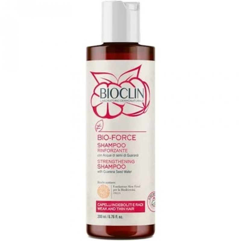 BioClin Bio Force Strengthening Shampoo for Weak and Dull Hair 200ml