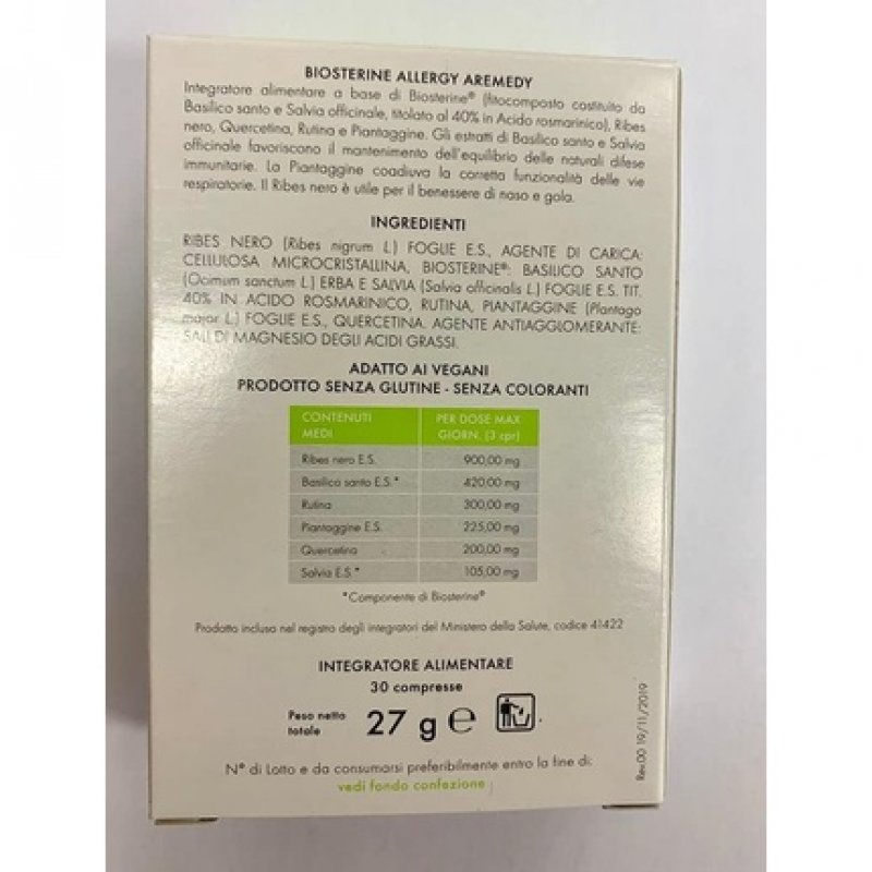 Prodeco Pharma Biosterine Allergy A-Remedy Tablets