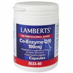 Lamberts Co-Enzym Q10 100mg for Heart Health 30 Tablets