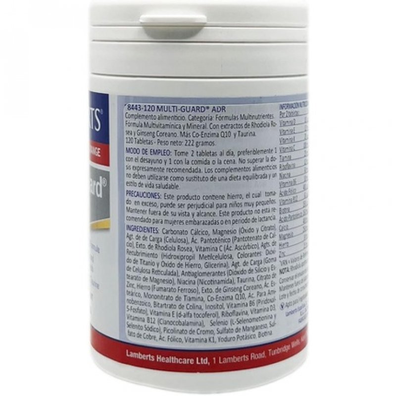 Nutricosmetics Lamberts Multi Guard Adr 120