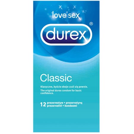 Durex Classic Condoms 12 Count