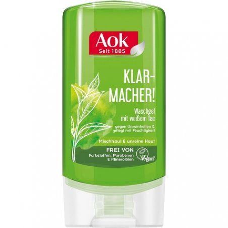 Aok Cleansing Regulating Wash Gel with White Tea 150ml