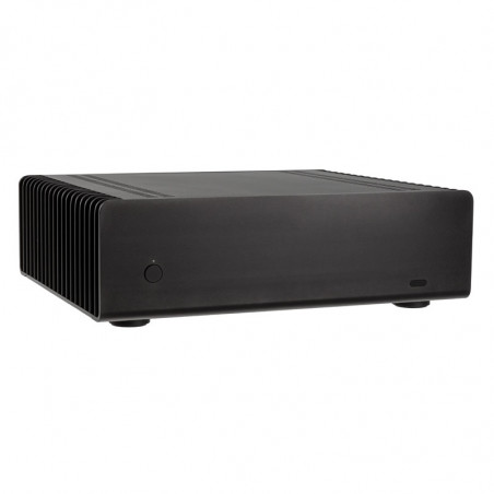 Streacom compatible ST-FC9B Alpha Fanless HTPC Aluminium Gehäuse - schwarz