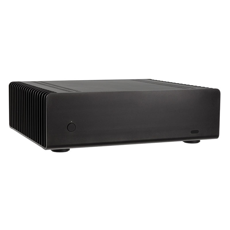 Streacom compatible ST-FC9B Alpha Fanless HTPC Aluminium Gehäuse - schwarz