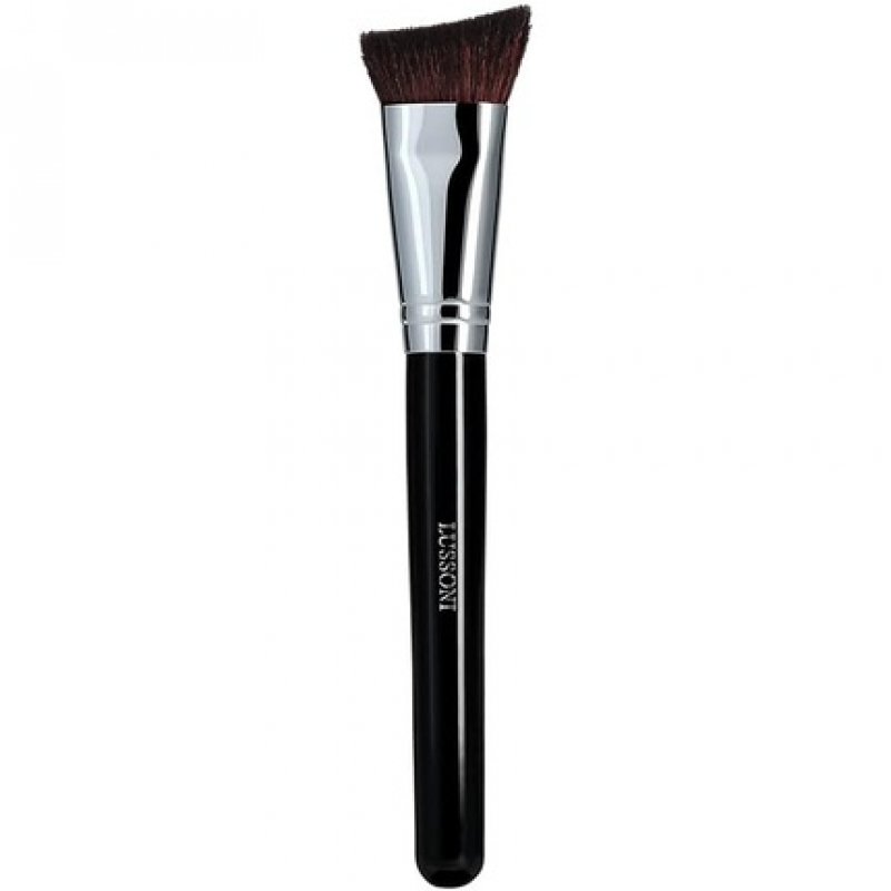 T4B LUSSONI 300 Series Professional Makeup Brushes for Bronzer, Highlighter, Blush, Powder, and Contouring - Angled,