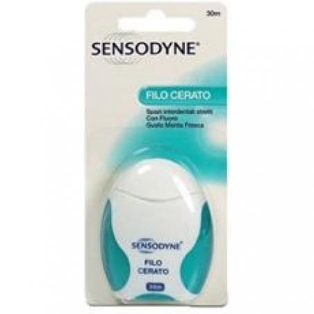 Sensodyne Wire-Waxed Mint Flavored Floss 12m