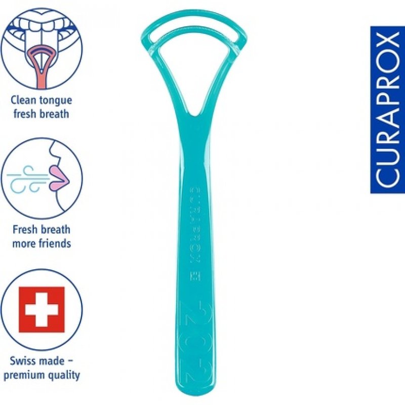 Curaprox Tongue Scraper CTC 202 with Two Edges