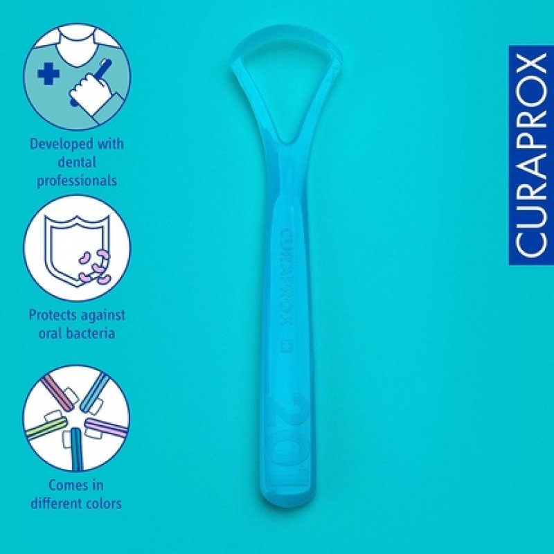 Curaprox Tongue Scraper CTC 202 with Two Edges