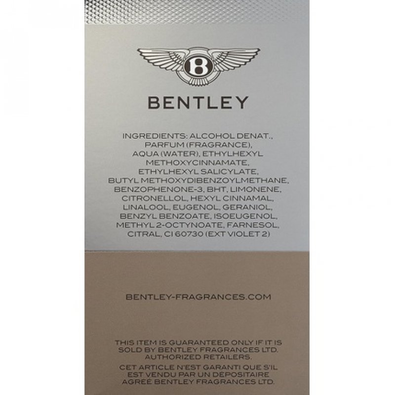 Bentley Infinite Intense Eau de Parfum 100ml