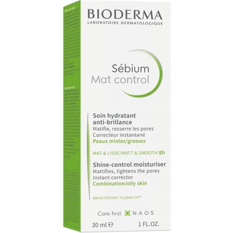 Bioderma Sébium Mat Control Mattifying Face Cream for Combination to Oily Skin 40ml