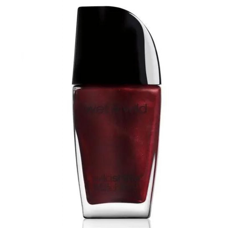 wet n wild Wild Shine Nail Color, Burgundy Frost, 12.3ml