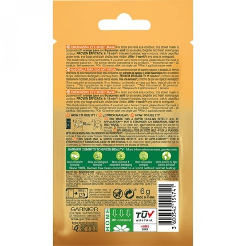 Garnier SkinActive Anti-Fatigue Eye Mask
