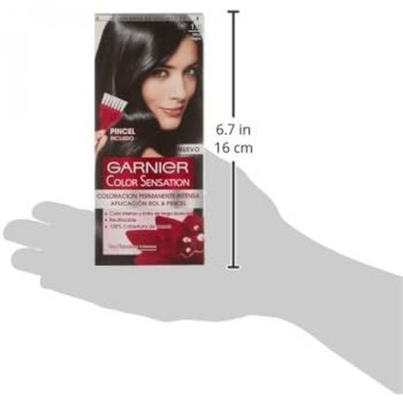Garnier Color Sensation Ultra Black Hair Color 110ml