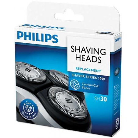 Philips SHAVER Series 3000 Têtes de rasage, lames ComfortCut, compatible avec S3000 (S3xxx)