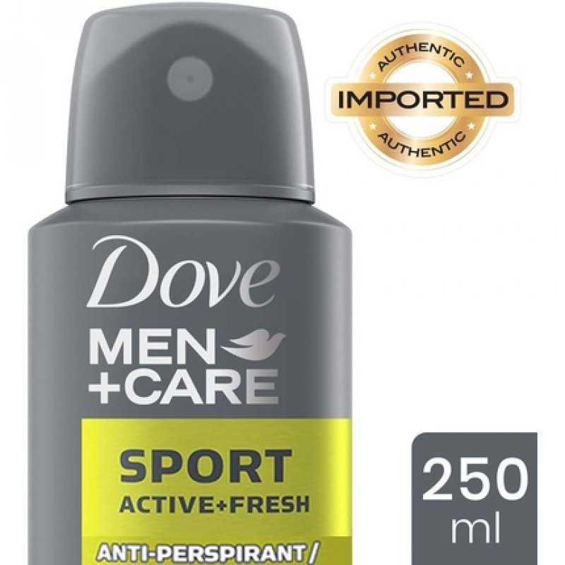 Dove Men Care Sport Active Fresh Antiperspirant Deodorant Aerosol 250ml