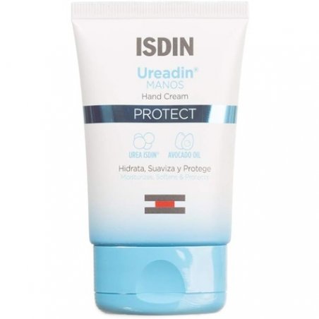 ISDIN Ureadin Hand Cream Protect 50ml - Moisturizing and Protective Cream for Hands and Nails