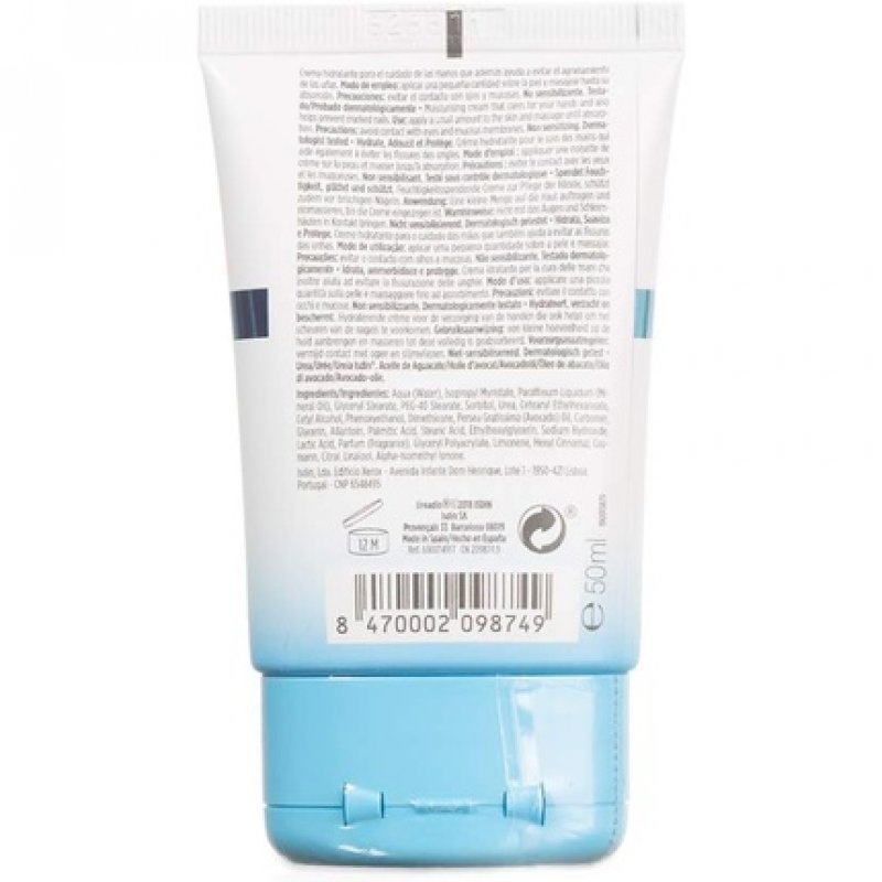 ISDIN Ureadin Hand Cream Protect 50ml - Moisturizing and Protective Cream for Hands and Nails