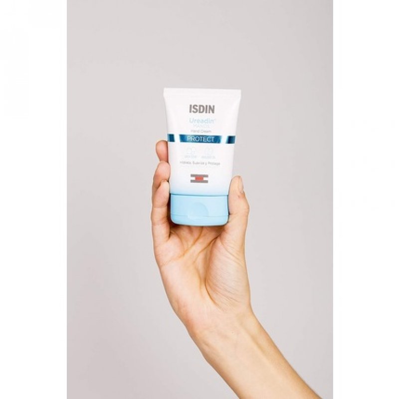 ISDIN Ureadin Hand Cream Protect 50ml - Moisturizing and Protective Cream for Hands and Nails