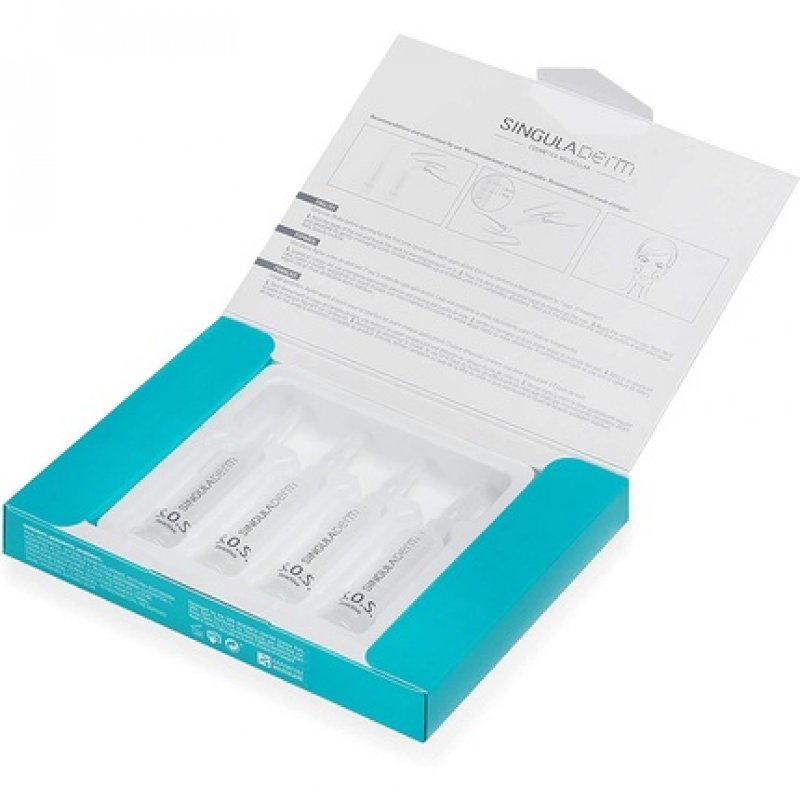 Singuladerm SD S.O.S Reactive Intensive Protective Serum for Sensitive/Reactive Skin 4 Vials 42ml