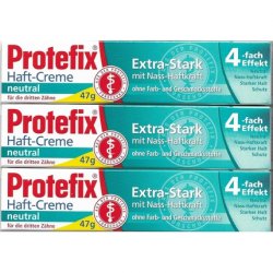 Protefix Extra Strong Neutral Adhesive Cream 40ml - Pack of 3