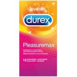 Durex Pleasuremax 12 pièce(s) Nervuré et pointillé