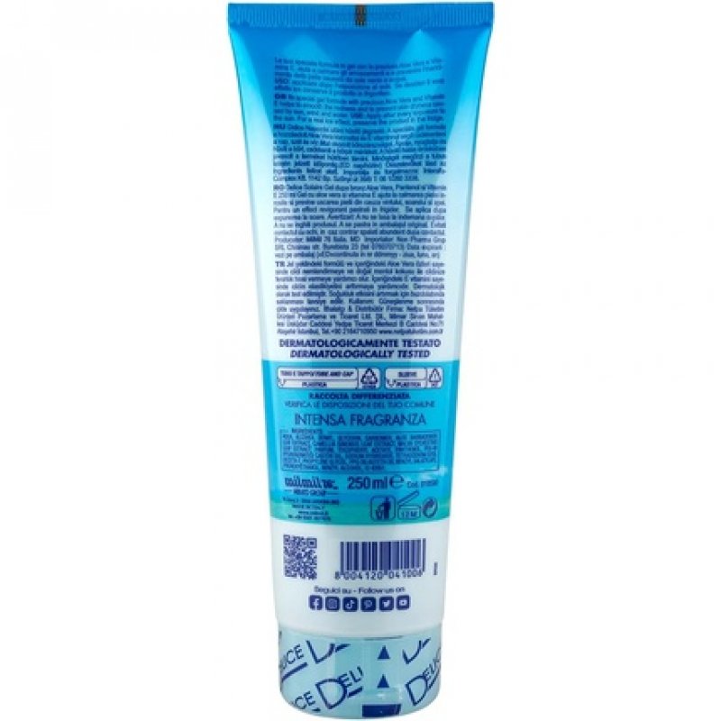 Delice Ice After Sun Aloe Vera Vitamin E Gel 250ml