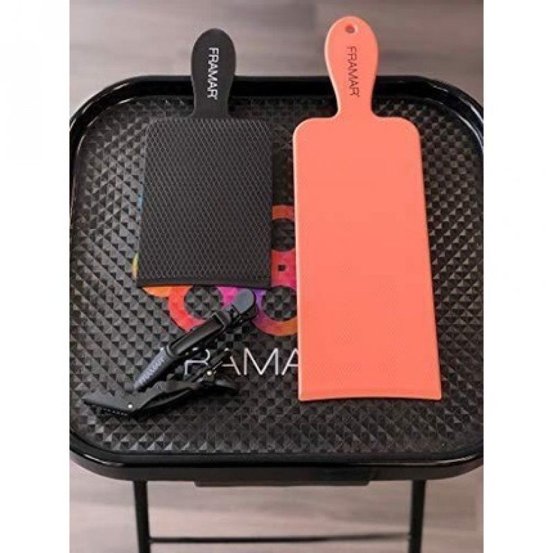 Framar Foil/Balayage Board and Paddle Set for Hair Bleach and Dye - Long Board