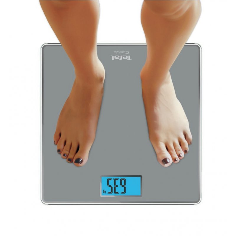 Tefal Classic PP150 Square Silver Electronic personal scale