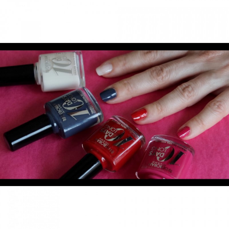 DEBORAH Days Long No.850 Pearly Pink Bubble Nail Polish 10ml