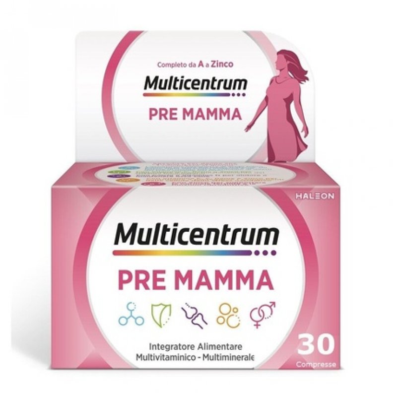 Multicentrum Pre Mamma Dietary Supplement 30 Tablets