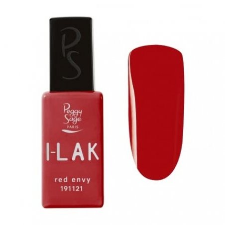Peggy Sage I-LAK Soak Off Semi-Permanent Gel Polish Red Envy 11ml