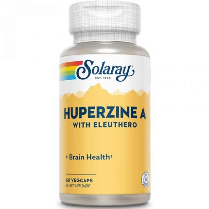 Solaray Huperzine A Capsules 60 Count 50mcg