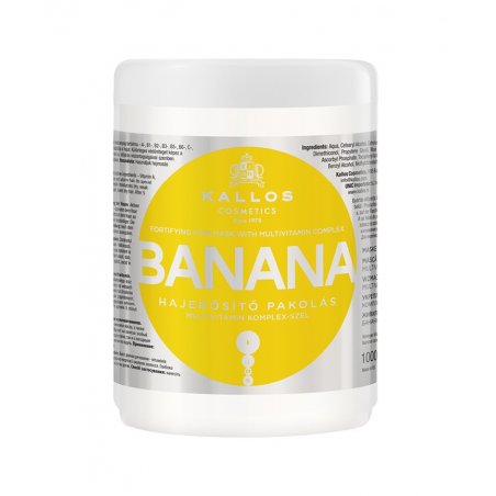 Kallos Banana Fortifying 1000ml hair mask Women