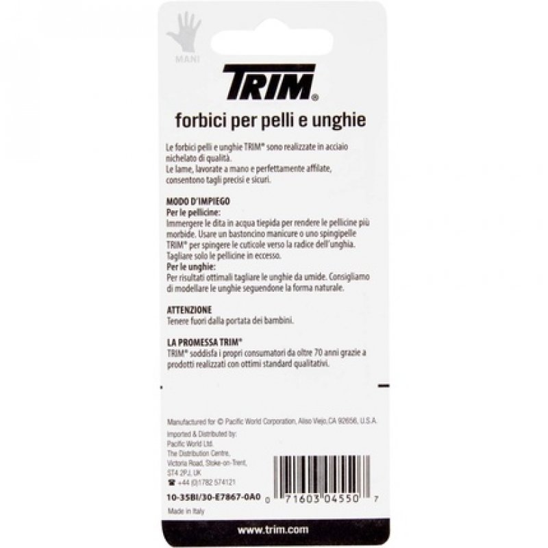 Trim 10-35 Bi Scissors Skin and Nails 250g