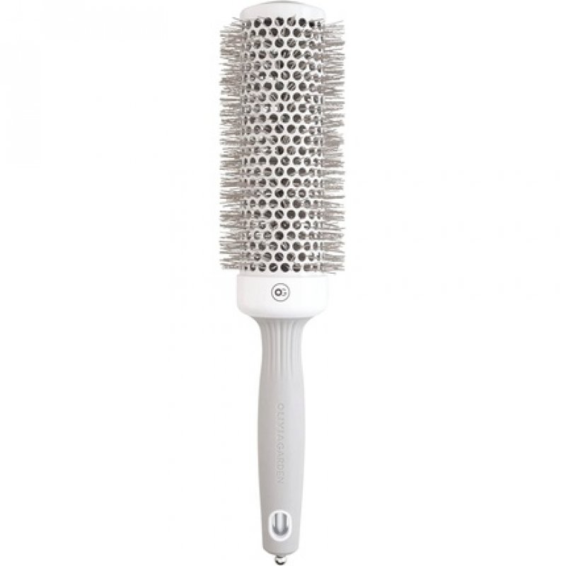 Olivia Garden Expert Blowout Speed White and Grey Hairbrush 45