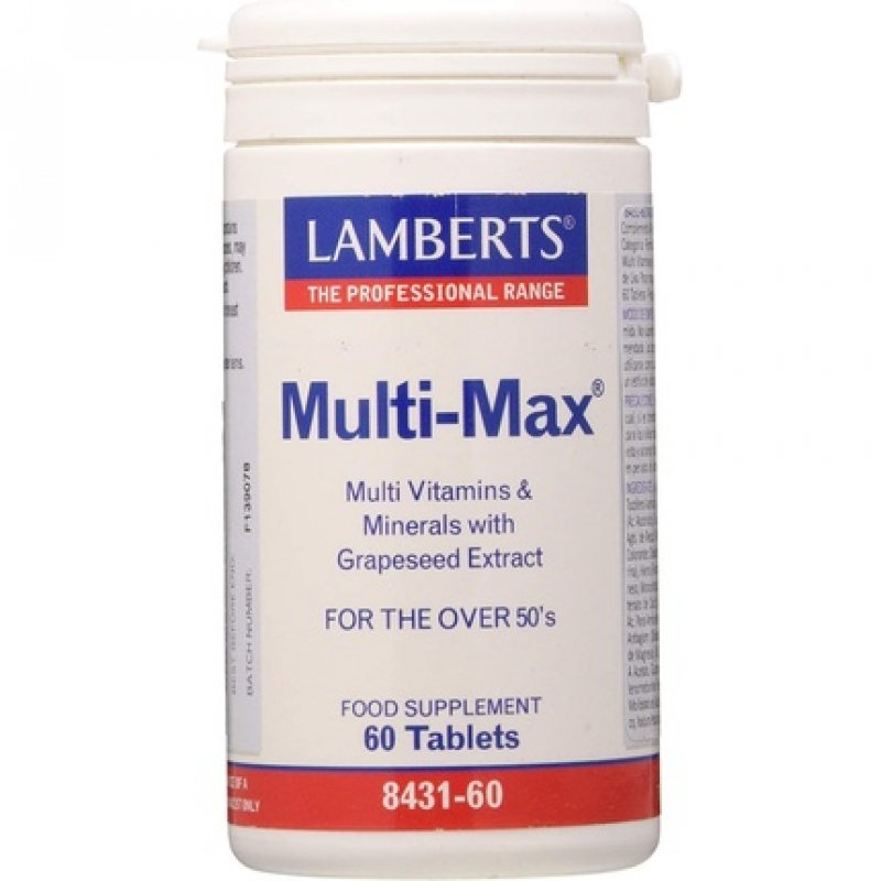 Lamberts Multi-Max Over 50's 60 Capsules