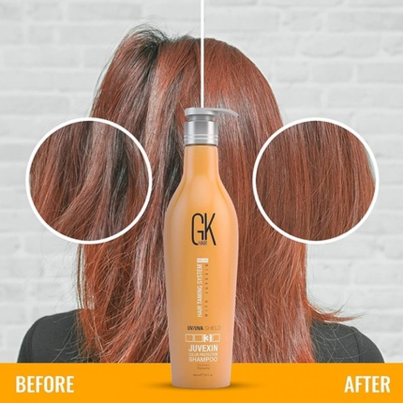 Gk Hair Global Keratin Colored Shield Shampoo 650ml/22 Fl Oz For Dry, Deep