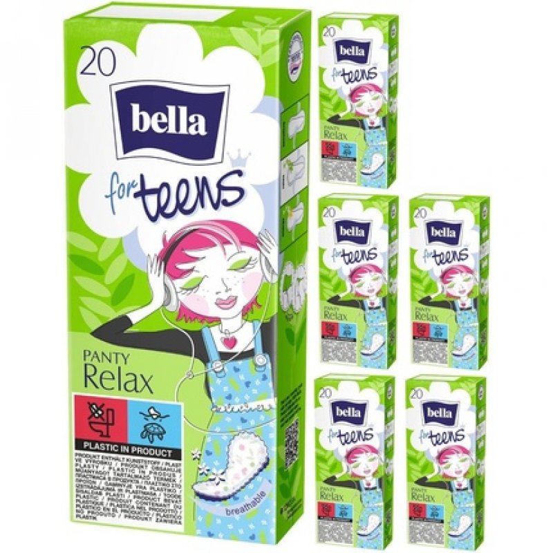 Bella for Teens Relax Panty Liners 20 Units