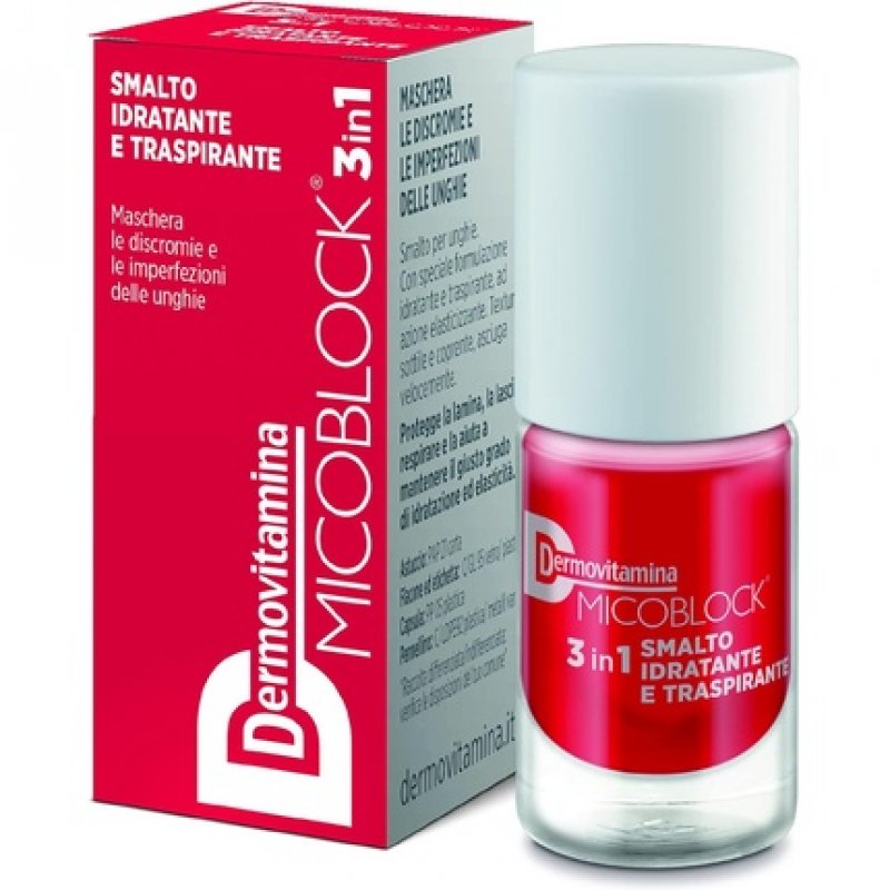 Dermovitamine Micoblock Moisturizing and Breathable Nail Polish 5ml