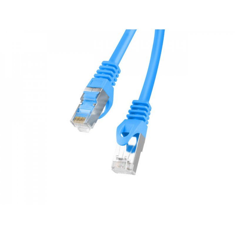 Lanberg PCF6-10CC-0100-B networking cable Blue 1 m Cat6 F/UTP (FTP)