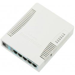 Mikrotik RB951G-2HND point d'accès réseaux locaux sans fil Connexion Ethernet, supportant l'alimentation via ce port